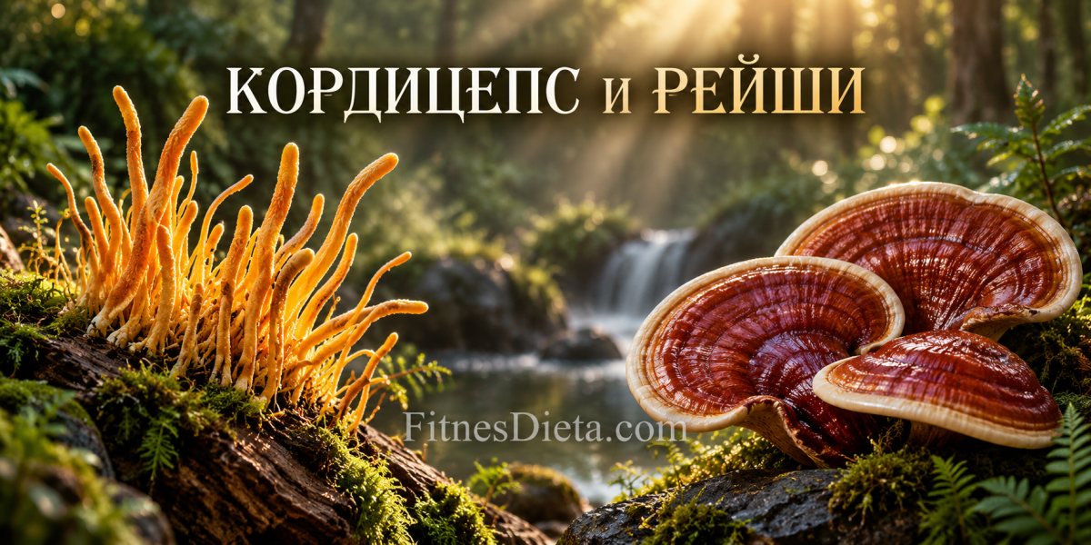 Кордицепс и Рейши: модерни добавки с две легендарни гъби